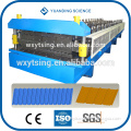 Passed CE and ISO YTSING-YD-6613 Automatic PLC System Double Layer Roofing Tile Roll Forming Machine